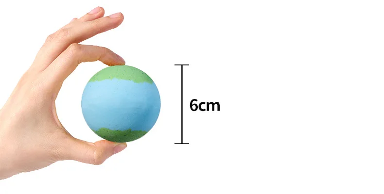 Hot Sale bath bomb macaron With Toy High Quality Pearl Rose Petal Crystal Flower