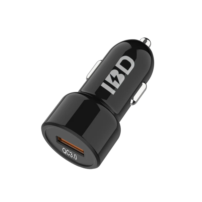 Новое высококачественное быстрое зарядное устройство Mini QC3.0 usb автомобильное с 1 портом для мобильного телефона