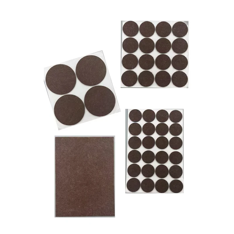 Hot Sale No Noise Floor Protector Self Adhesive Furniture Felt Pads