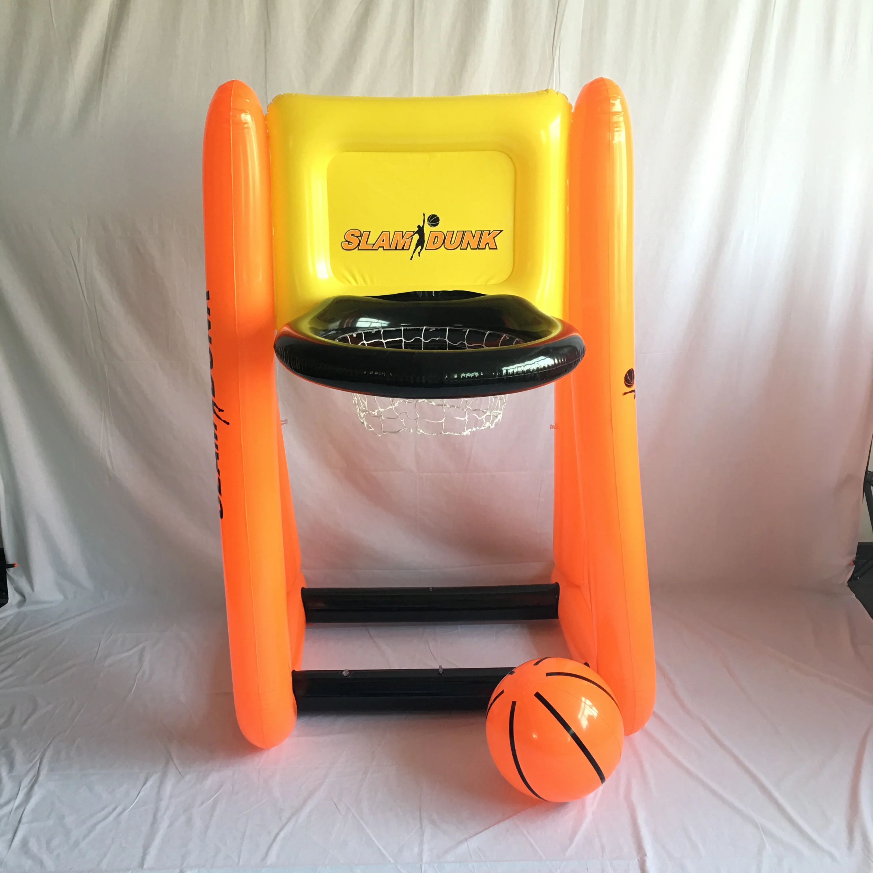 Wholesale Water Games Inflatable Volleyball Cour Pool Basketball Hoop