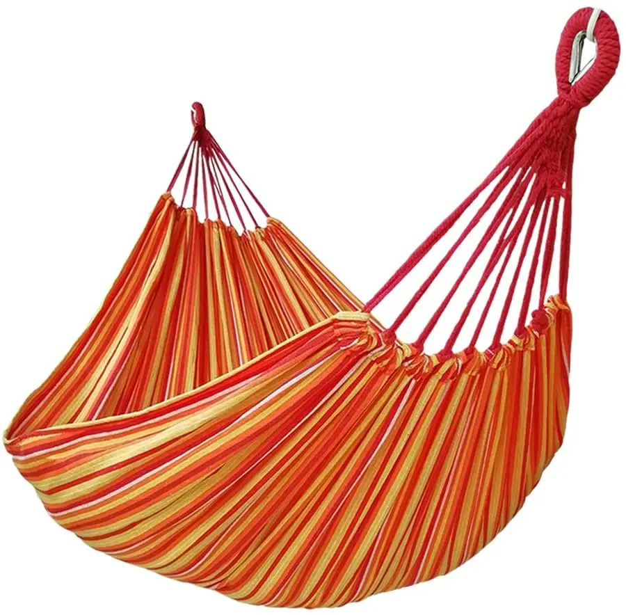 OEM двойной толстый холщовый гамак для внутреннего дворика