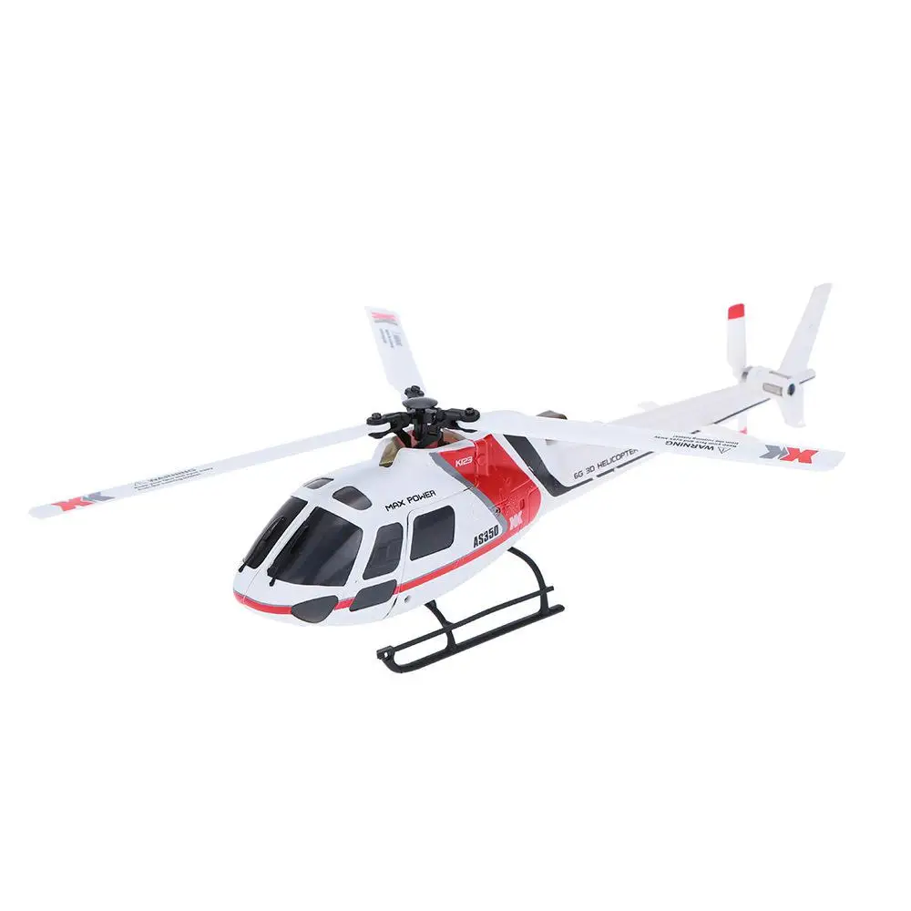 Wltoys K123 AS350 6 Gyro 150 Meters Altitude Hold Brushless Aircraft Kids Mini Flying Remote Helicopter