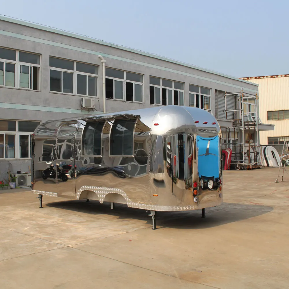 JX-BT580SS 4 wheels New technology factory wholesale mobile salon for sale