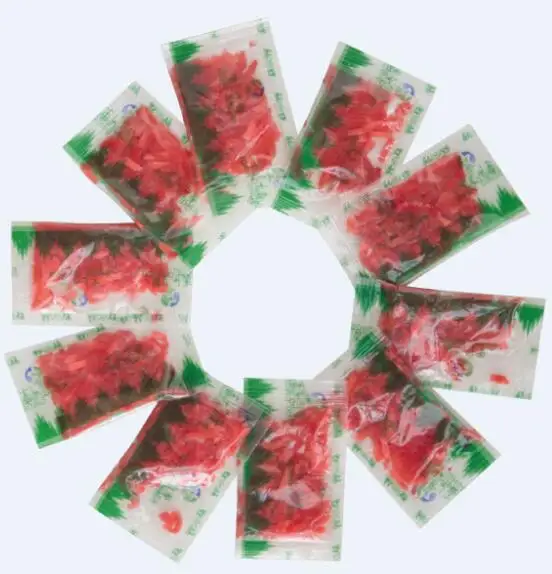 Low Calories sweet and vinegar pickled vegetables sushi gar