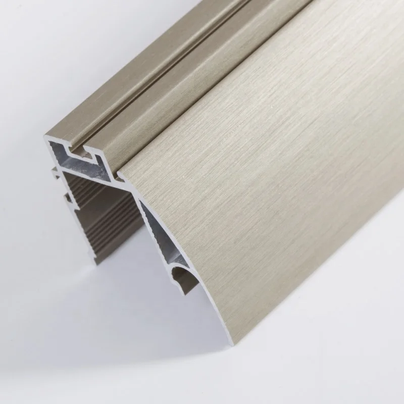 Manufacturer custom extrusion furniture aluminum profile for sliding wardrobe door