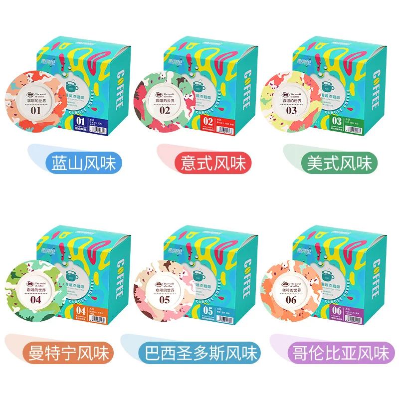 Китай НЛО Кофейный Порошок Круглый порошок висит уха капельная летающая тарелка кофейный мешок