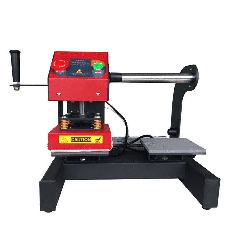 CUYI Factory Wholesale 15*15 cm Pneumatic Double Working Stations Heat Press Machine for t shirt for T shirt custom logo