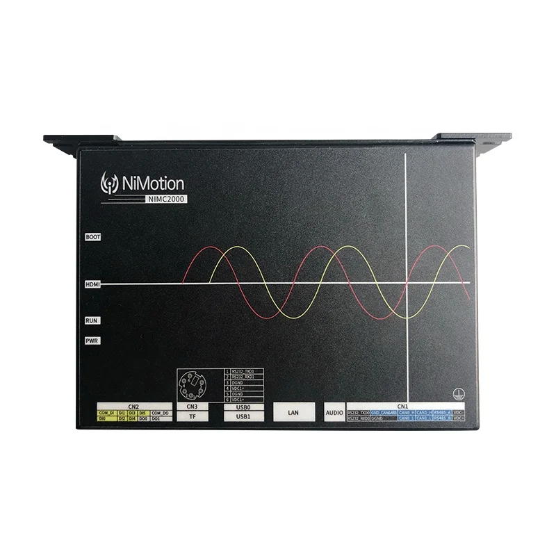 NICM2000N PLC programmable logic controller Support EtherCAT master station, MODBUS, CANopen and other bus interfaces