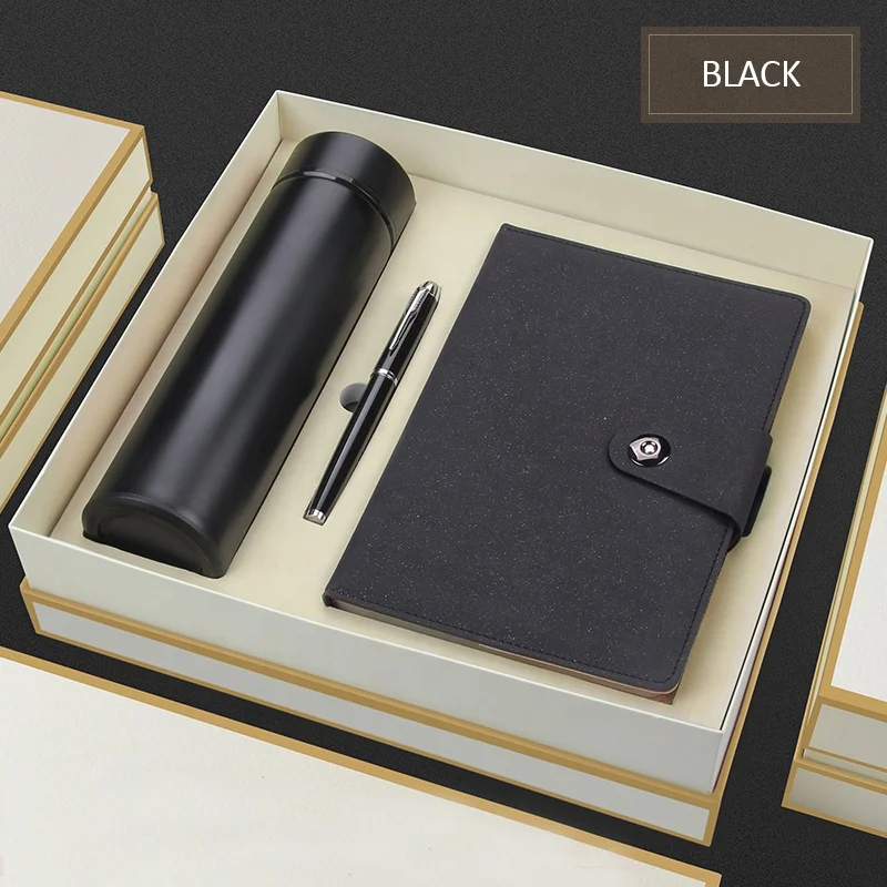 Custom water bottle latest Corporate Gift Set Luxury Promotional VIP Business Corporate Gift Set Novelty Gifts for Women and Men