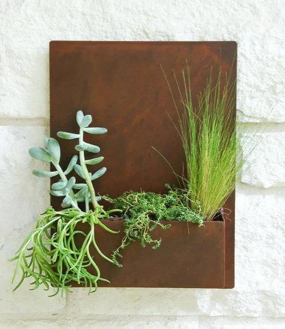 corten steel planter unique appearance economical and durablesteel planter box