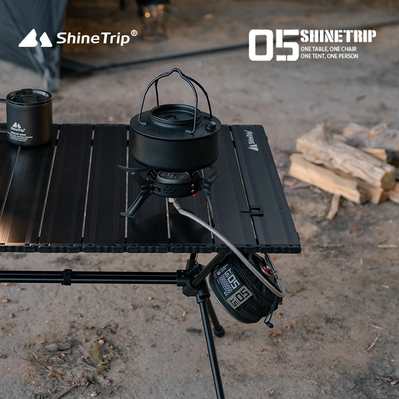 Shinetrip Igt Table Camping Pendant Stainless Steel Hook Gas Tank Accessories Flat Gas Clasp