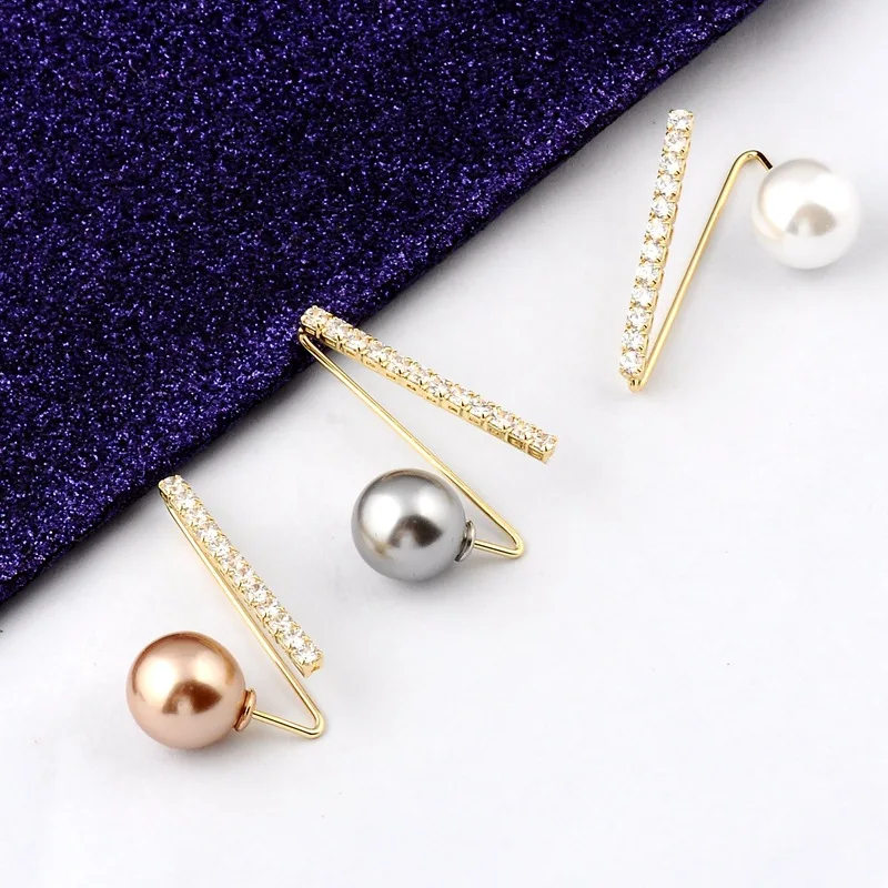 Brooch manufacturer pearl zircon jewelry fashion vintage brooches