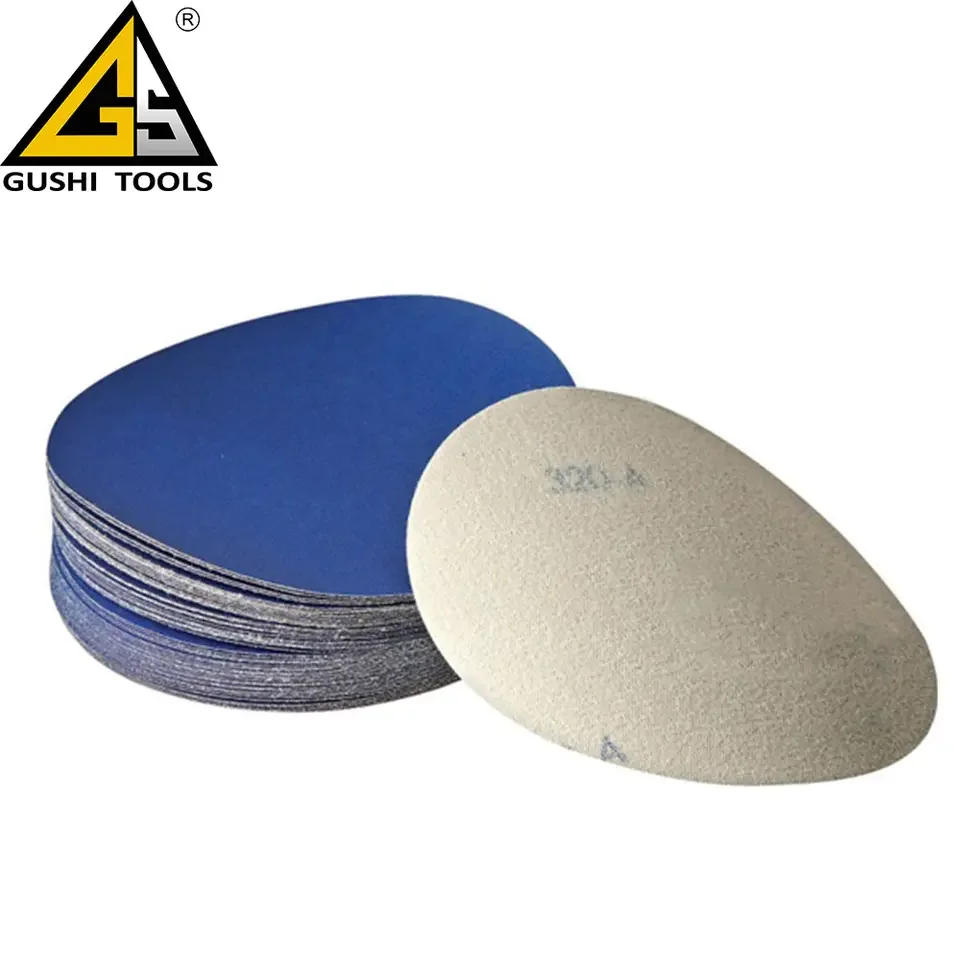 Wholesale Cheap Price Metal Steel Zirconia Fiber Round Hook and Loop abrasive Sanding Discs