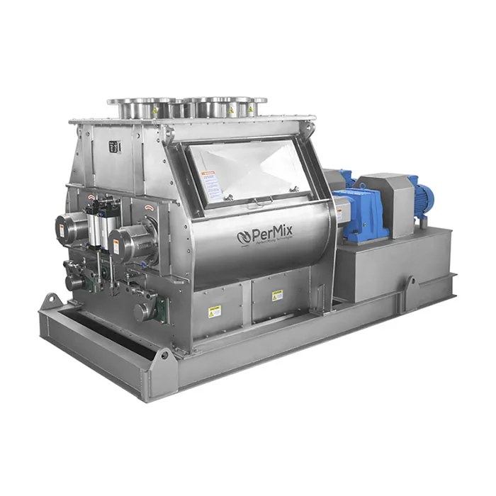 the Queen of Quality Chemicals Processing Application Twin-shaft Paddle Mixer Machine