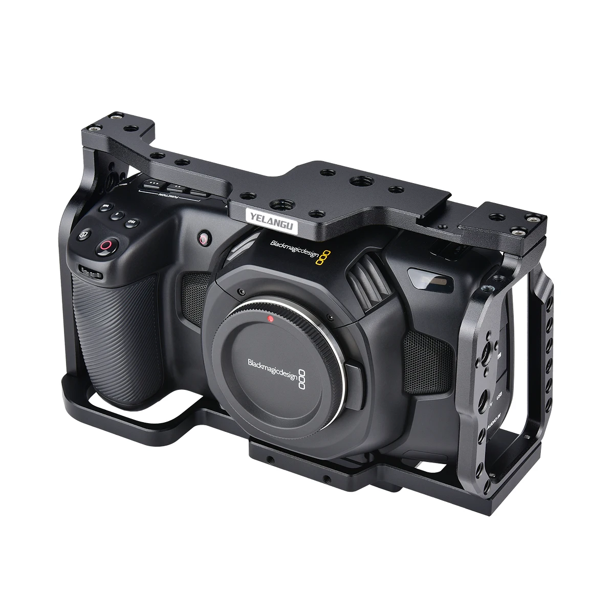 YELANGU C9 Aluminum alloy Camera Cage For for Blackmagic Design Pocket Cinema Camera BMPCC 4K 6K Cage Rig