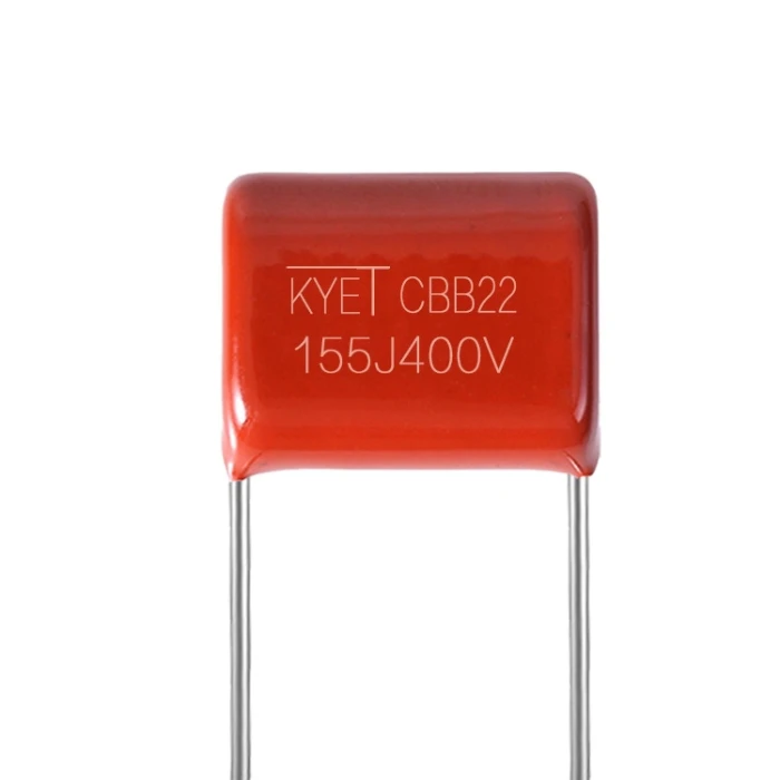 Capacitor factory metal polypropylene film capacitor CBB21 CBB22 400V 155K 155J 400V film capacitors