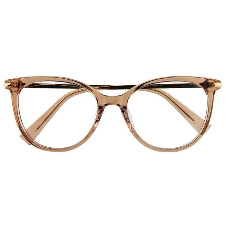 U-top New Design Custom Logo Fashion Eyeglasses Frames  Acetate Anti Blue Light Optical Glasses  optical eyewear