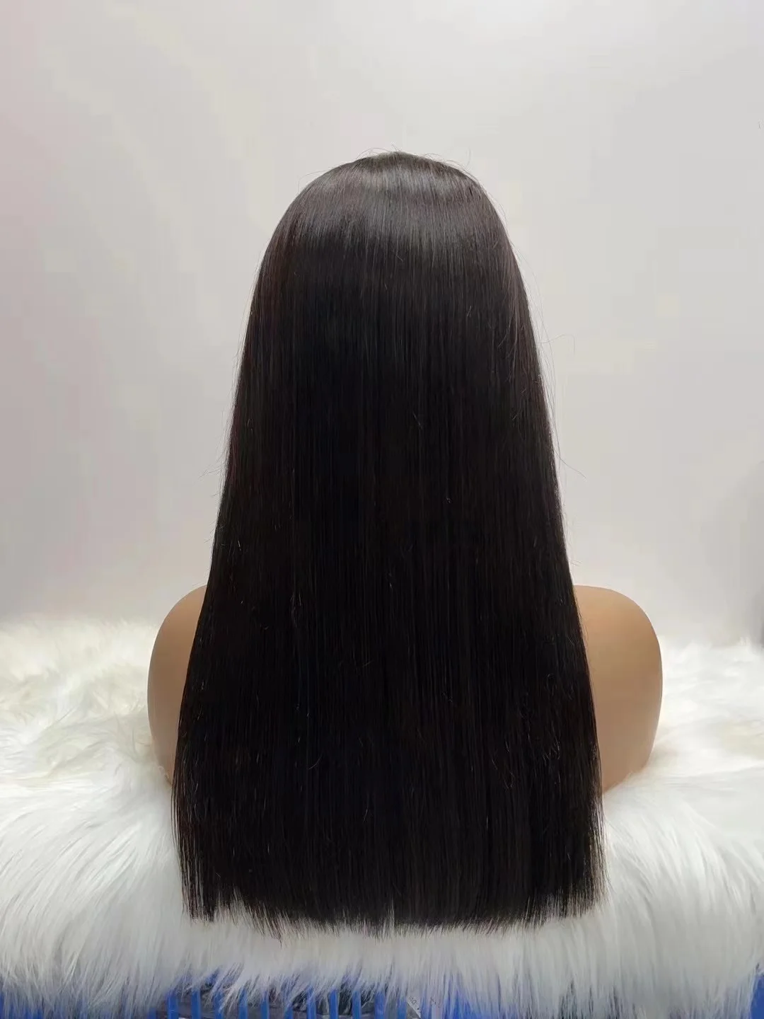 13x4 Frontal Swiss Lace Wig Bone Straight Hair Extensions 100% Vietnamese Human Hair Cheap Price Super Double Drawn wigs