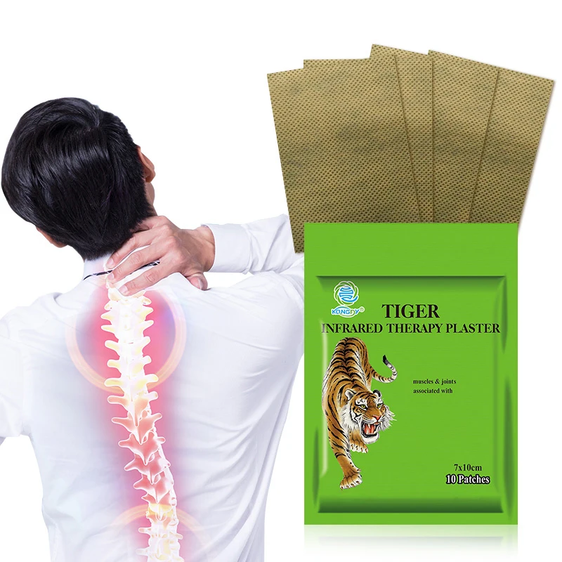 OEM service natrual herbal tiger capsicum back pain  plaster
