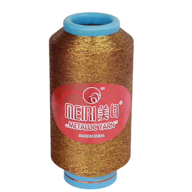 good quality MX type MH type All kinds of metal wire polyester thread gold and silver thread lurex yarn