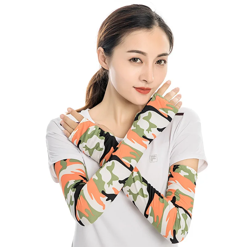 Рукава для мужчин и женщин крутые эластичные рукава из спандекса с УФ-защитой