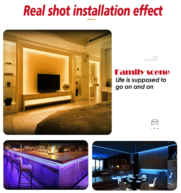 44key IR controller  RGB led  waterproof 5m remote control led strip set for christmas lights