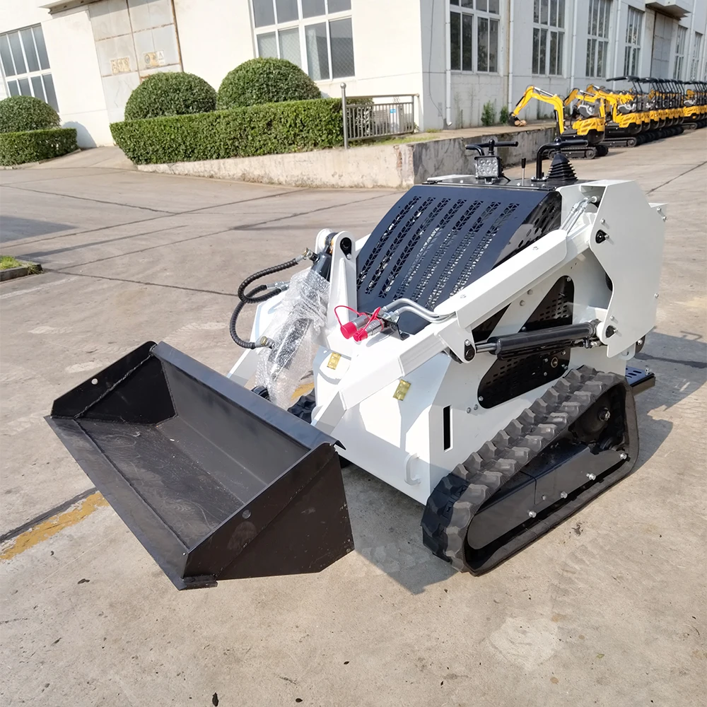 China 360kg 460kg 480kg Epa Diesel Engine Multione Articulated Mini Skid Steer Loaders With Attachments