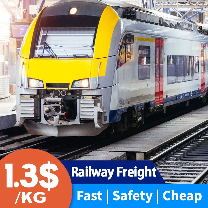 Fastest Logistics Door To Door DDP Service Railway Freight Forwarder From China To Saudi Arabia AUE