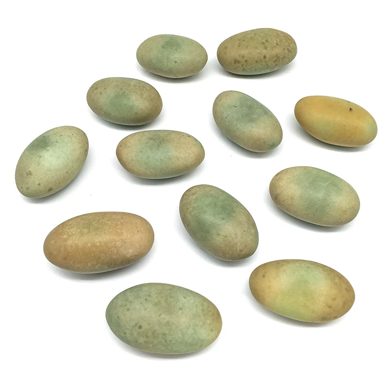 Wholesale Natural Crystal Luminous stone small size crystal Luminous eggs stone glow at night fluorescent stone for decoration