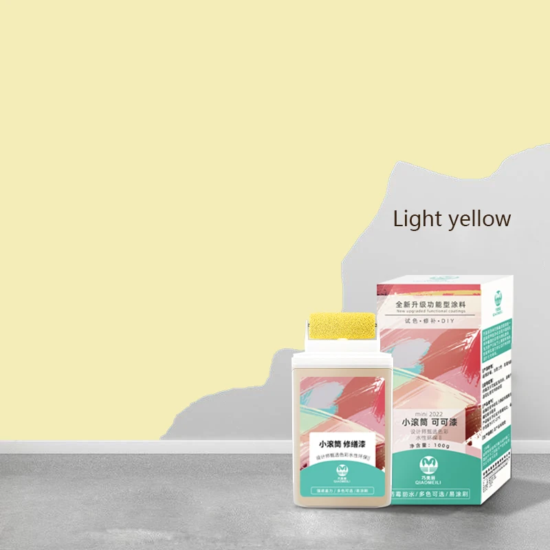 Wholesale Factory Supply Graffiti Paint Repair Wall Latex Paint Small Roller Brush Wall Graffiti Cover Nano Wall Paint