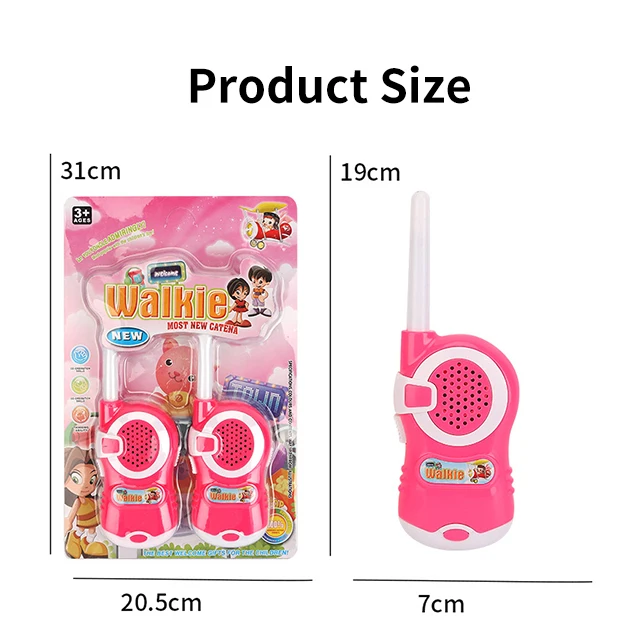 Baby Toys Multifunction Kids Travel Interactive Toy Cartoon Remotely Walkie Talkie Wireless For Outdoor