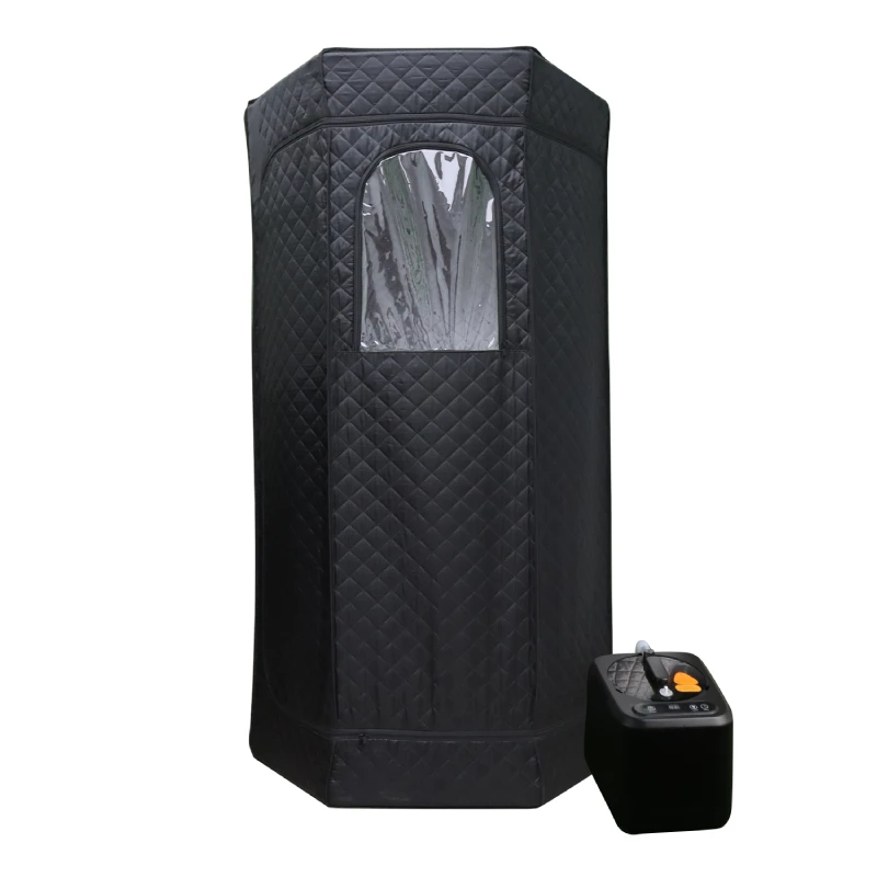 Ultimate Recovery fullsize sweat sauna box for person sauna weight loss folding steam sauna room with 3L steamer