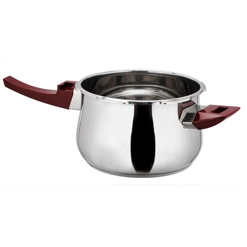 Stainless Steel Cookware Commercial Pressure Cooker T-Shape With push lock with high quality big olla de presin