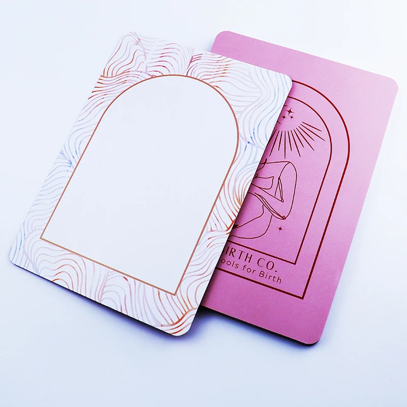 Custom Print Affirmation Meditation Mindfulness Cards Stress Relief Birth Affirmation Cards