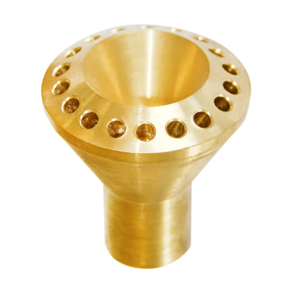 3Holes Refrigerant Brass Liquid Distributor Pipe Connector For Hvac Spare Parts