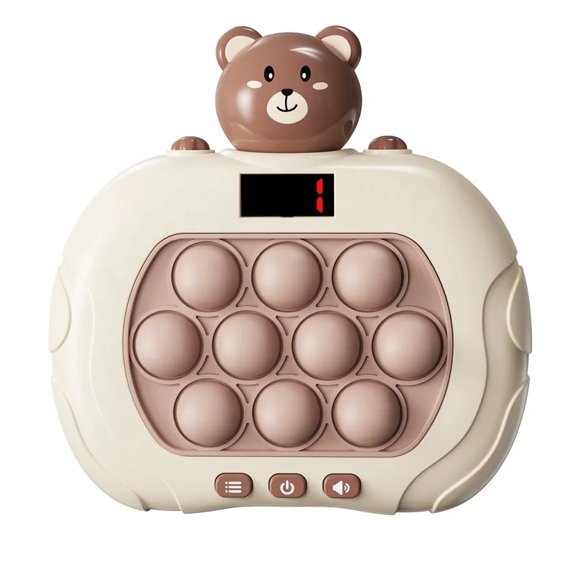 Quick Push Game Machine The Whack-a-mole game ЖК-панель декомпрессионные игрушки
