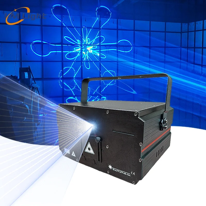 LM 3W 5W 10W DMX Control full color RGBW animated laser light stage laser effect lighting for disco party wedding scene
