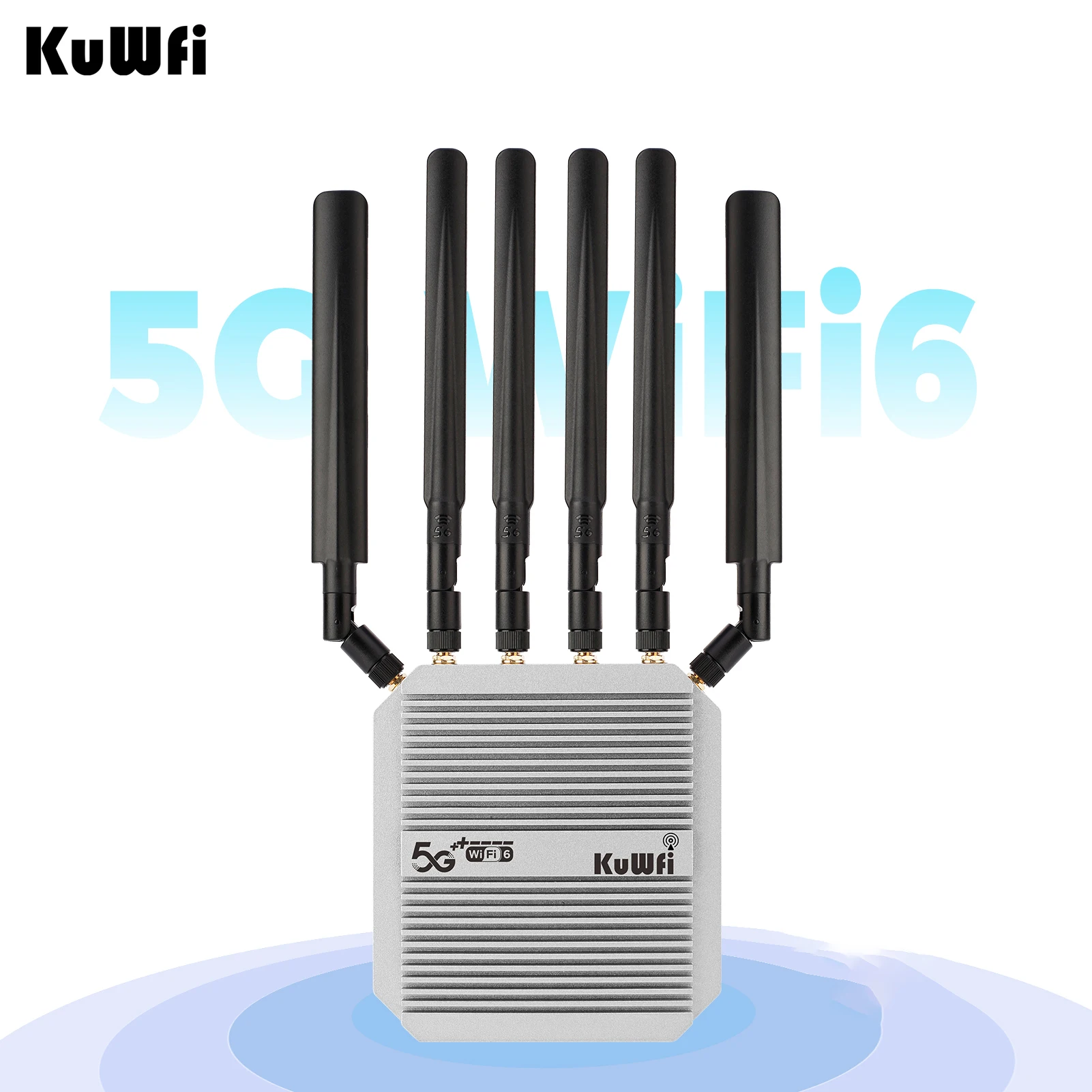 IP66 KuWFi wireless cpe outdoor NSA/SA 5g wireless modems 2.5G Port outdoor cpe 5g wifi router with sim card slot
