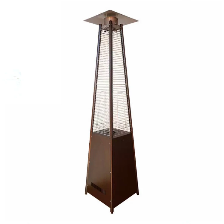 New Product Low Glare Glass Quartz Tube Outdoor Pyramid Heater  Gas heater