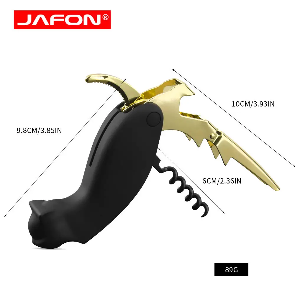 Original Cat Shape Stainless Steel Wine Opener Professional Waiters Bottle Corkscrew