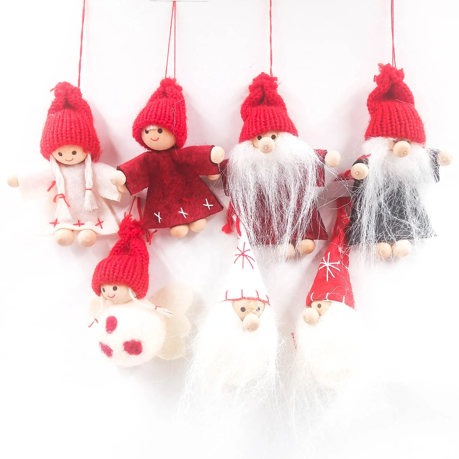 Hot Sale Beautiful Design Artificial Christmas Toy Tree Hangs Hanging Christmas Festival Christmas Decoration