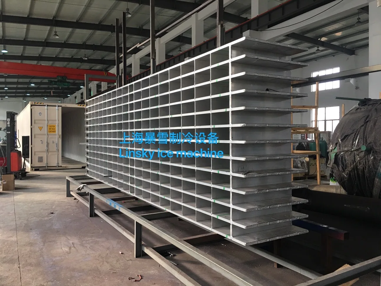 Direct cooing block ice machine 5 tons commercial ice block making machine