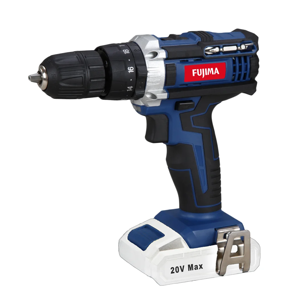 FUJIMA  Variable speed  Brushless 10mm Key Chuck 20V Cordless Impact Drill Professional Power Tools