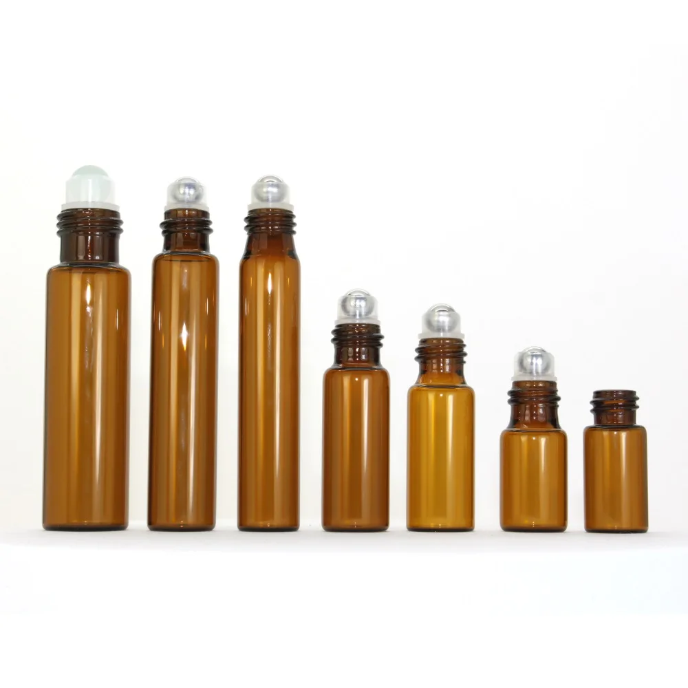 Cheap Cobalt Blue 10 ml Small Glass Roll-on Bottles with Stainless Steel Roller Balls Wholesale