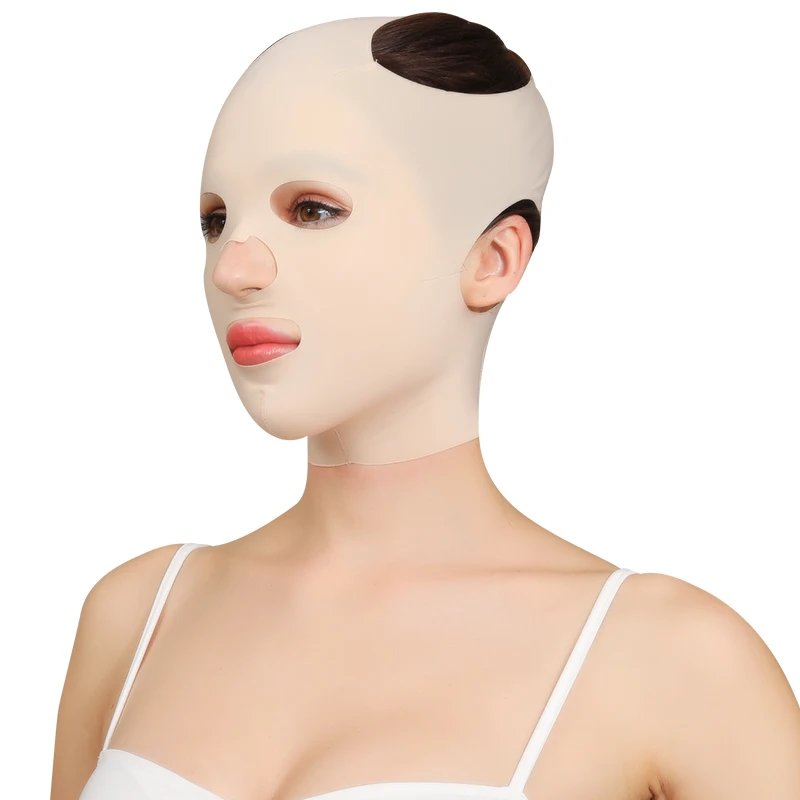 New Hot Face Slimming Band to Reduce Double Chin 2024 Trend Products V-shaped Nylon Material Beauty Slimming Belt