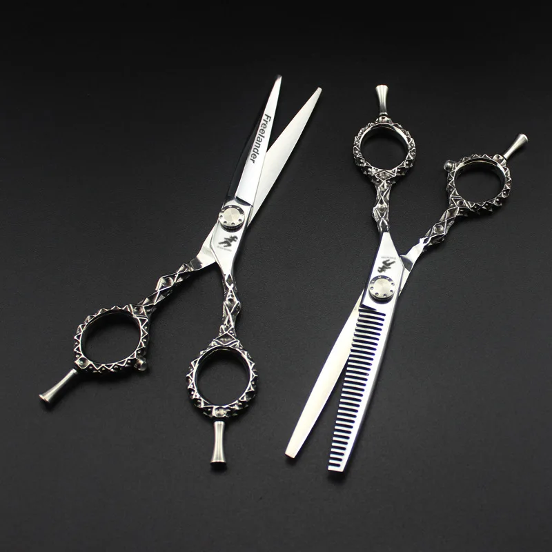2023 hair scissor 440C 6.0inch professional scissors for hair stylist barber hair scissor