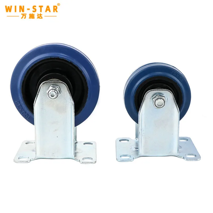 WINSTAR 3 4 5 inch heavy duty caster wheels with brake high quality industrial castors
