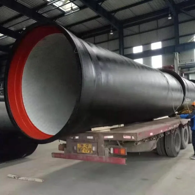 
Hot sale new product ISO2531 EN545 ductile cast iron pipes DN80-DN 2600 K9 C40 