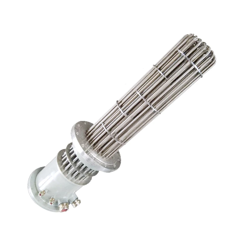 Промышленный высокомощный 10 кВт 15 кВт 20 кВт взрывозащищенный фланцевый водомасляный погружной нагревательный элемент