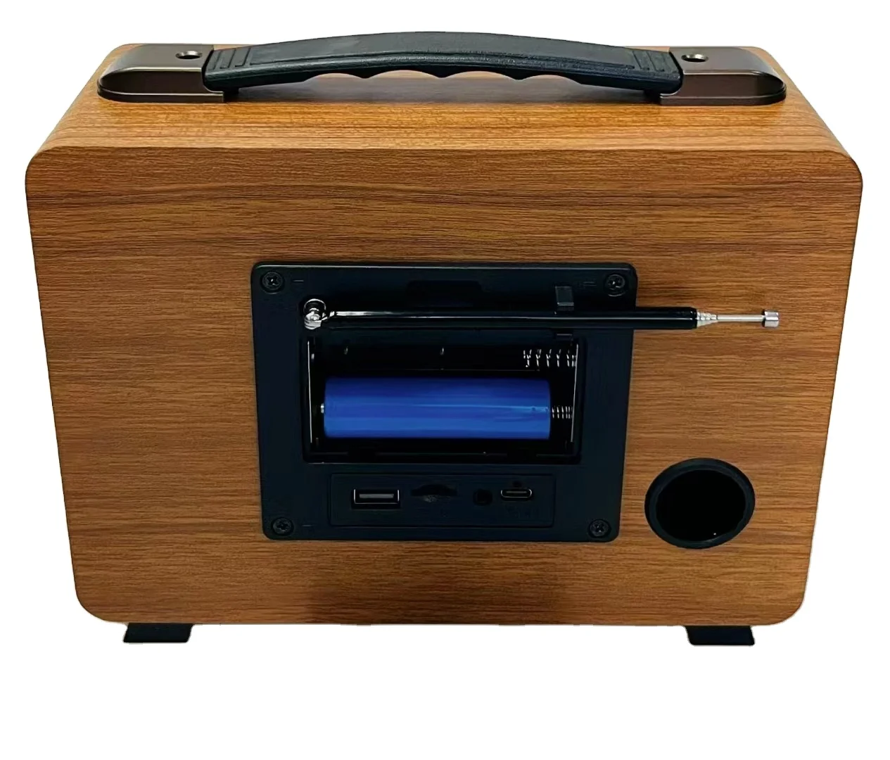 Desktop home radio wireless  AM FM SW multi  band USB TF MP3 rechargeable radio speaker   M-2013BT